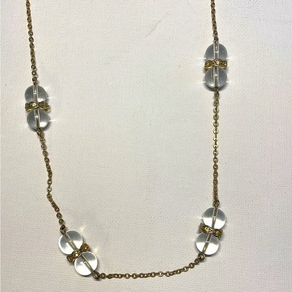 🌼 Adorable J. Crew Vintage Black Ribbon Bow Necklace RARE - Picture 4 of 7